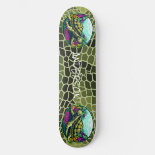 skateboard Turtle Shell onder water
