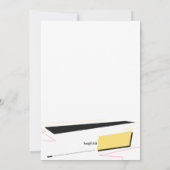 Skateboard Uitnodigingen (Achterkant)