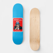 skateboard "UNCLE SAM" (Voorkant)