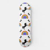 Skateboard Unicorns en Rainbows (Voorkant)