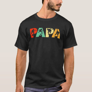 Skateboard Vader Retro Vader Skateboarden T-shirt