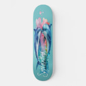 Skateboard Valentijn Dolphin Couple (Voorkant)