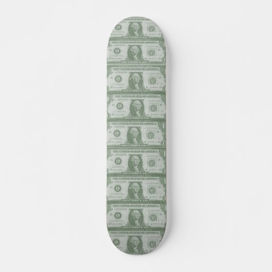 Skateboard van 1-dollarrekening (Voorkant)