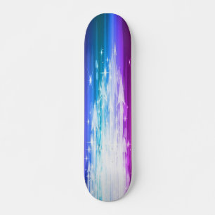 Skateboard van abstract pijlpatroon