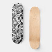 skateboard van abstracte cirkels (Voorkant)