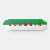 Skateboard van Algerije (Horizontaal)