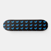 skateboard van blauwe mermaids (Horizontaal)