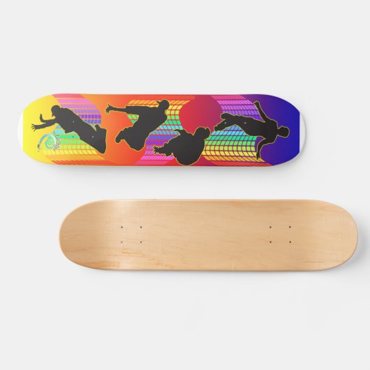 skateboard van breekster (Horizontaal)