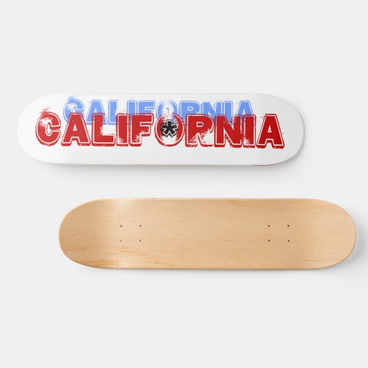 Skateboard van CALIFORNIA (Horizontaal)