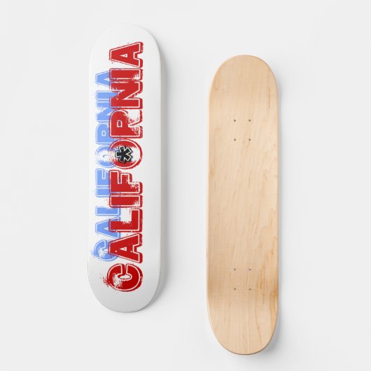 Skateboard van CALIFORNIA (Voorkant)