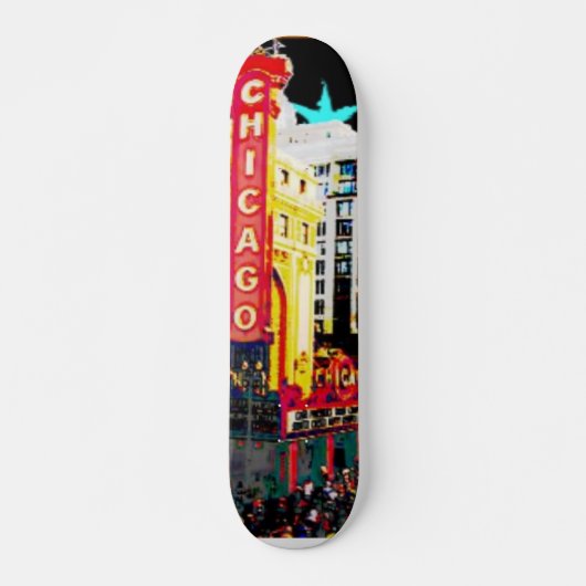 Skateboard van Chicago (Voorkant)
