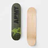 skateboard van de camouflage ARMY Spy-missie (Voorkant)