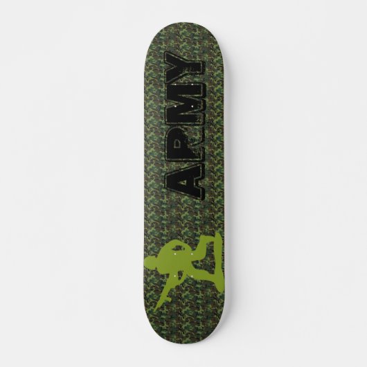 skateboard van de camouflage ARMY Spy-missie (Voorkant)
