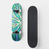 Skateboard van de Coral-tak van Turquoise (Voorkant)