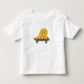 Skateboard van de derde pijler kinder shirts (Voorkant)