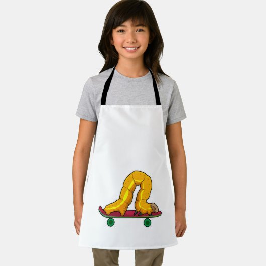 Skateboard van de derde pijler schort (Insitu)