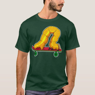 Skateboard van de derde pijler t-shirt