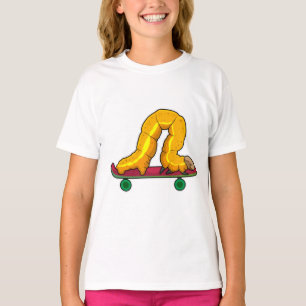 Skateboard van de derde pijler t-shirt