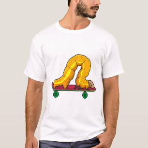 Skateboard van de derde pijler t-shirt