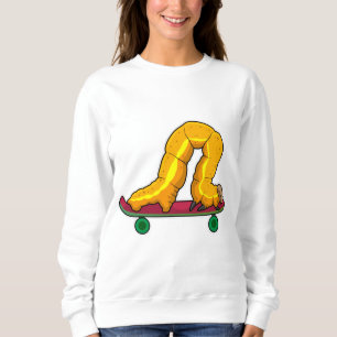 Skateboard van de derde pijler trui