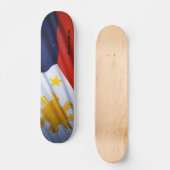 skateboard van de Filippijnse vlag (Voorkant)