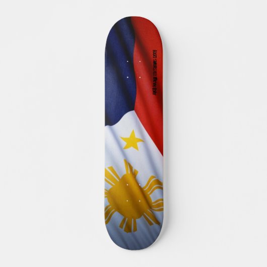 skateboard van de Filippijnse vlag (Voorkant)