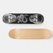 Skateboard van de schedel en de Rattlesnake (Horizontaal)