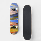 Skateboard van de Schotse Hooglanden (Voorkant)