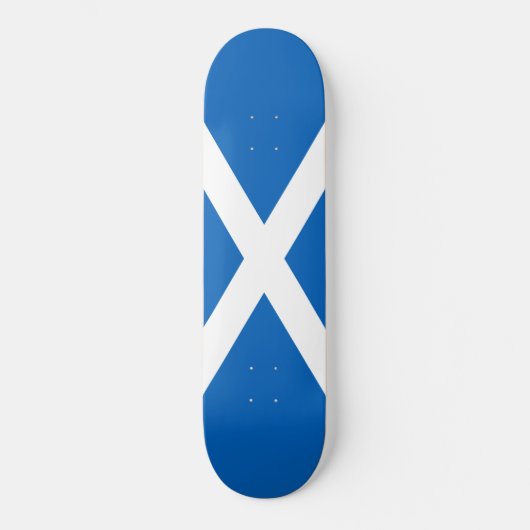 Skateboard van de Schotse vlag (Saltire) (Schotse (Voorkant)