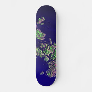 Skateboard van de Shetlandeilanden