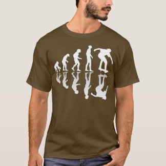 skateboard van de Skater Evolution T-shirt