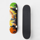 Skateboard van de Stedelijke Regenboogregenboog (Voorkant)