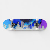 Skateboard van de Stedelijke Regenboogregenboog (Horizontaal)