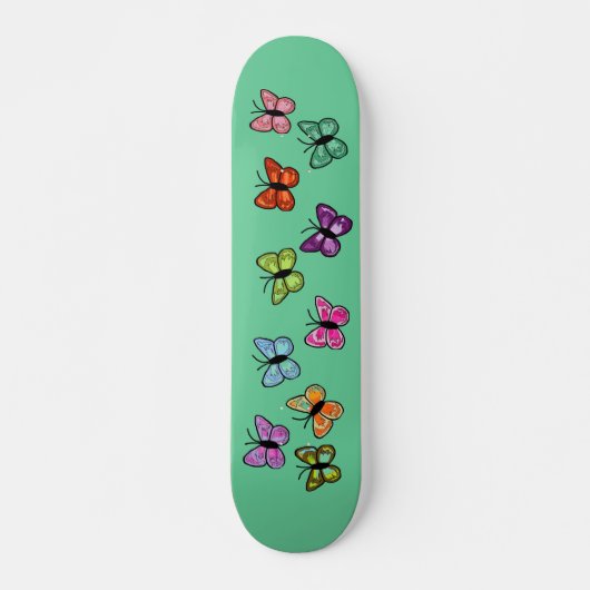 Skateboard van de vlinderstaart (Voorkant)