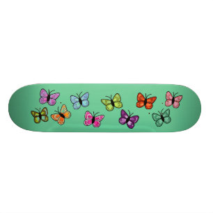Skateboard van de vlinderstaart