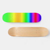 Skateboard van de Waterverf van de Rainbow van de  (Horizontaal)