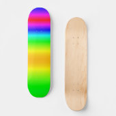 Skateboard van de Waterverf van de Rainbow van de  (Voorkant)