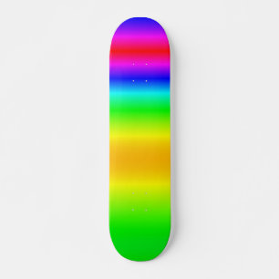 Skateboard van de Waterverf van de Rainbow van de