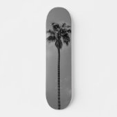 Skateboard van de zwarte en witte palmboom (Voorkant)
