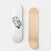 Skateboard van Dice door FireStar-borden (Voorkant)