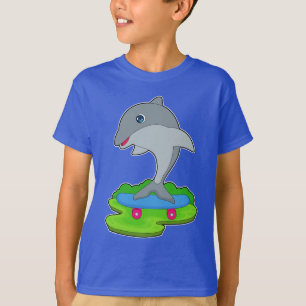 Skateboard van Dolphin T-shirt