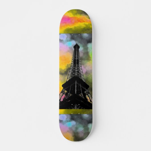 Skateboard van Eiffel Tower (Voorkant)