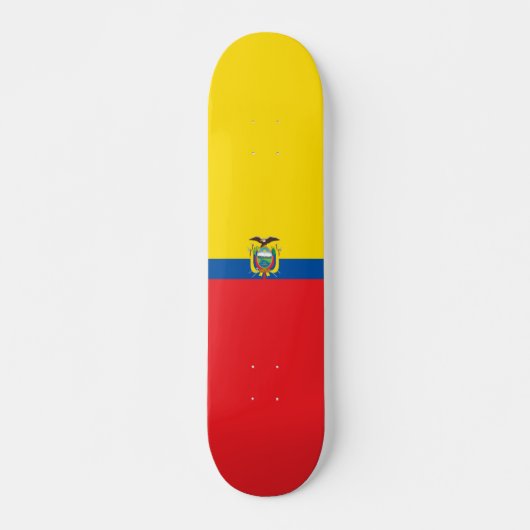 Skateboard van Equador (Voorkant)