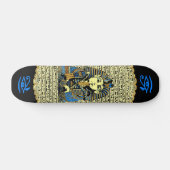 Skateboard van Farao 4 - Oude School (Horizontaal)