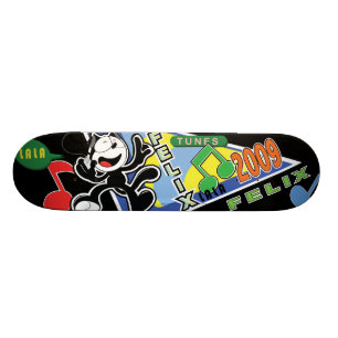 Skateboard van Felix 2009
