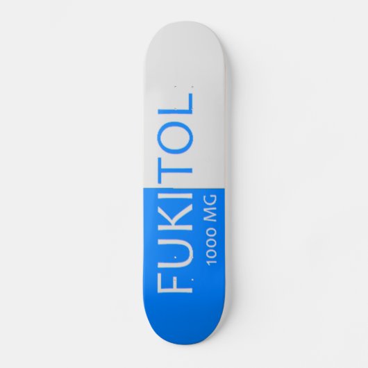 Skateboard van Fukitol (Voorkant)