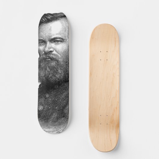 Skateboard van generaals uit de burgeroorlog (Voorkant)