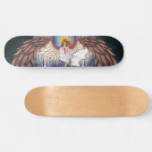 skateboard van Glas in lood (Horizontaal)