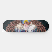 skateboard van Glas in lood (Horizontaal)