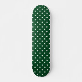 Skateboard van Green Polka Dots (Voorkant)